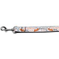 Mirage Pet Products Pumpkin Pie Nylon Dog Leash0.38 in. x 6 ft. 125-212 3806